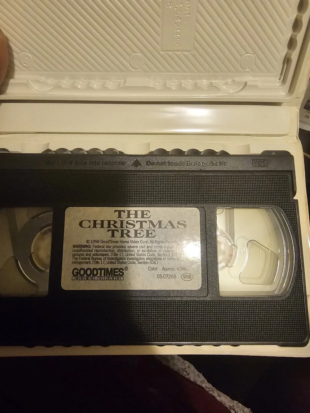Set of 10 Assorted Christmas VHS Tape Collection